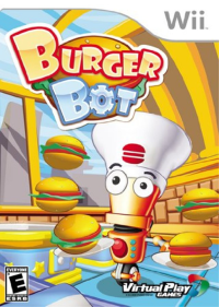 Burger Bot Wii US box art